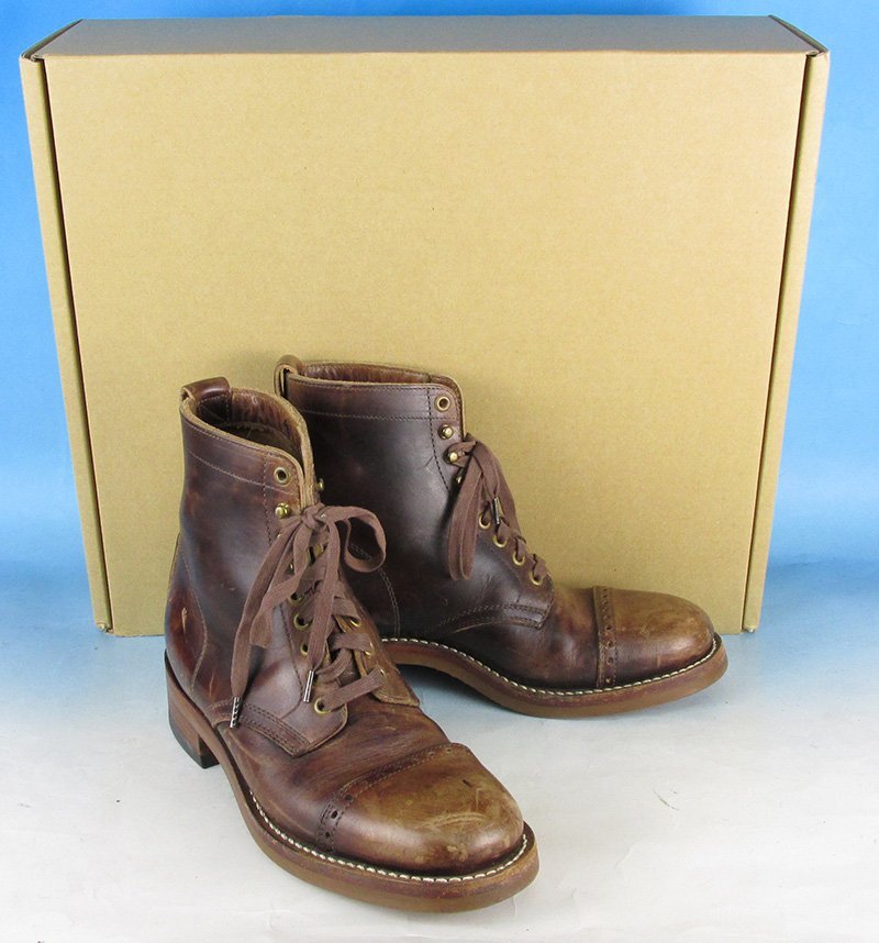 CLINCH クリンチ レースアップ ブーツ FF13603 メンズシューズ キャップトゥ BLOG boots」メンズシューズの落札相場 「clinch - Yahoo!オークション 店頭在庫 BRASS | ブーツ(一般)の中古品