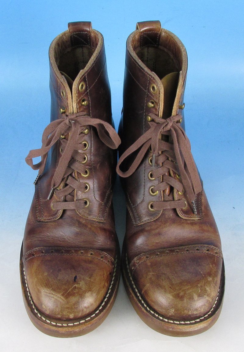 CLINCH クリンチ レースアップ ブーツ FF13603 メンズシューズ キャップトゥ BLOG boots」メンズシューズの落札相場 「clinch - Yahoo!オークション 店頭在庫 BRASS | ブーツ(一般)の中古品