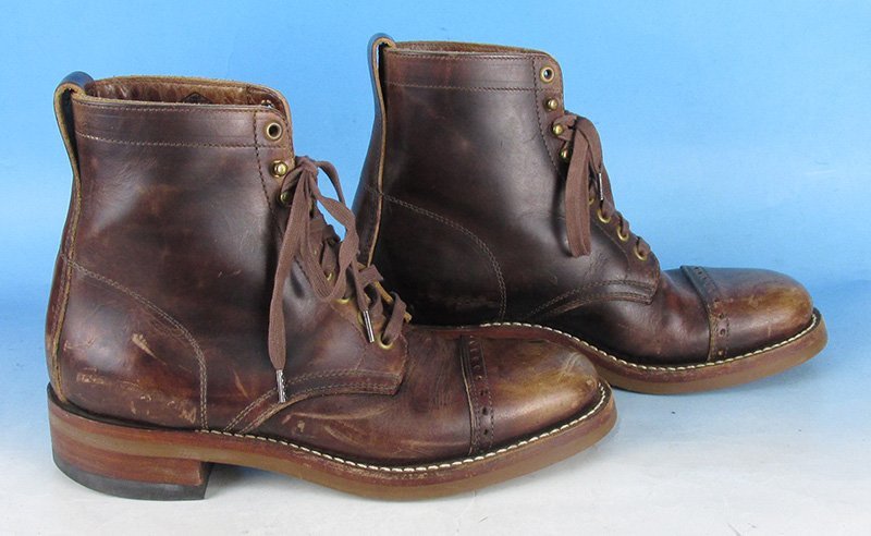 CLINCH クリンチ レースアップ ブーツ FF13603 メンズシューズ キャップトゥ BLOG boots」メンズシューズの落札相場 「clinch - Yahoo!オークション 店頭在庫 BRASS | ブーツ(一般)の中古品