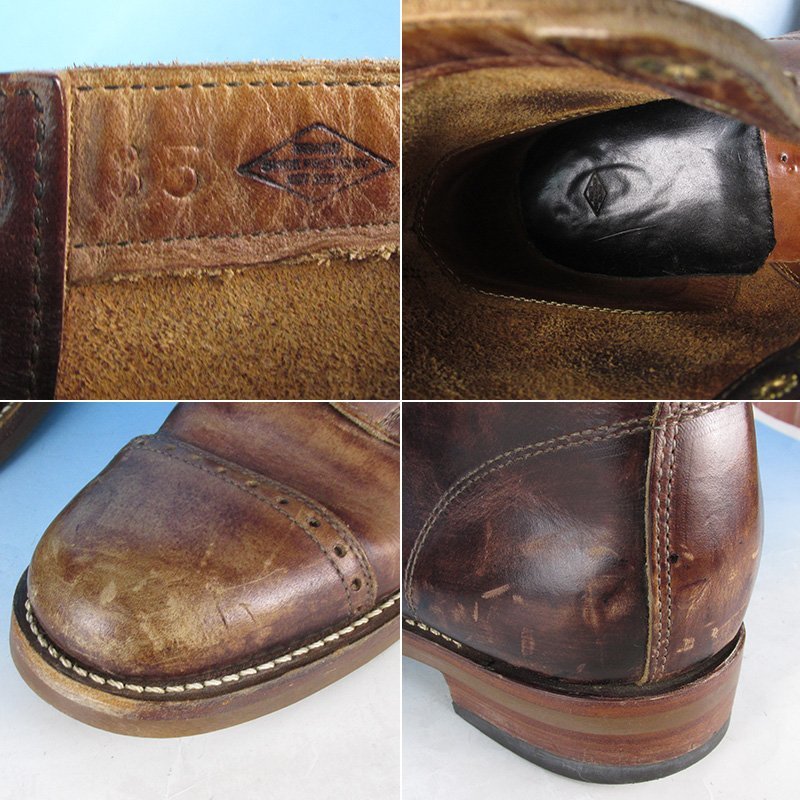 CLINCH クリンチ レースアップ ブーツ FF13603 メンズシューズ キャップトゥ BLOG boots」メンズシューズの落札相場 「clinch - Yahoo!オークション 店頭在庫 BRASS | ブーツ(一般)の中古品