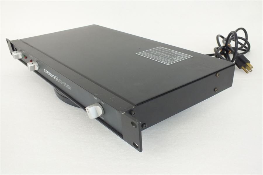 □ crown D75A アンプ 中古 現状品 230202K6199 - Yahoo!オークション