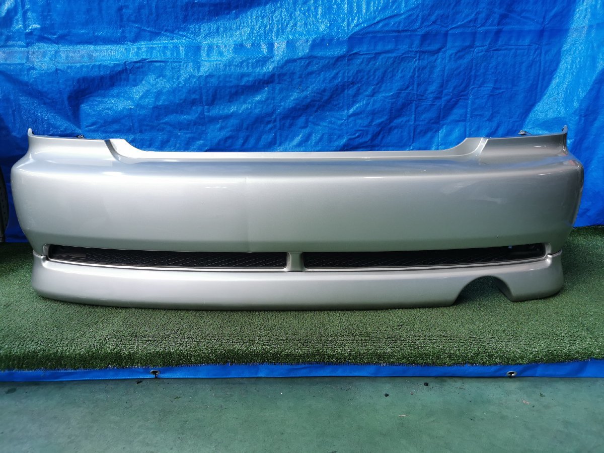 ▲ リアバンパー 純正 スポイラー付 シルバー 1C0 アルテッツァジータ TA-GXE10W