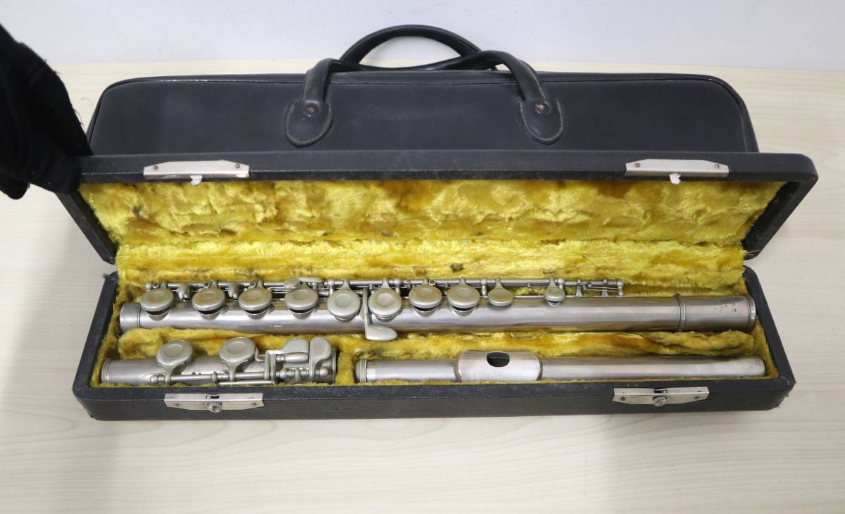 【希少】MURAMATSU フルート PRIMA No.71 ハードケース付 D 947 中古品 MURAMATSU フルート prima ケース付 プリマ 希少