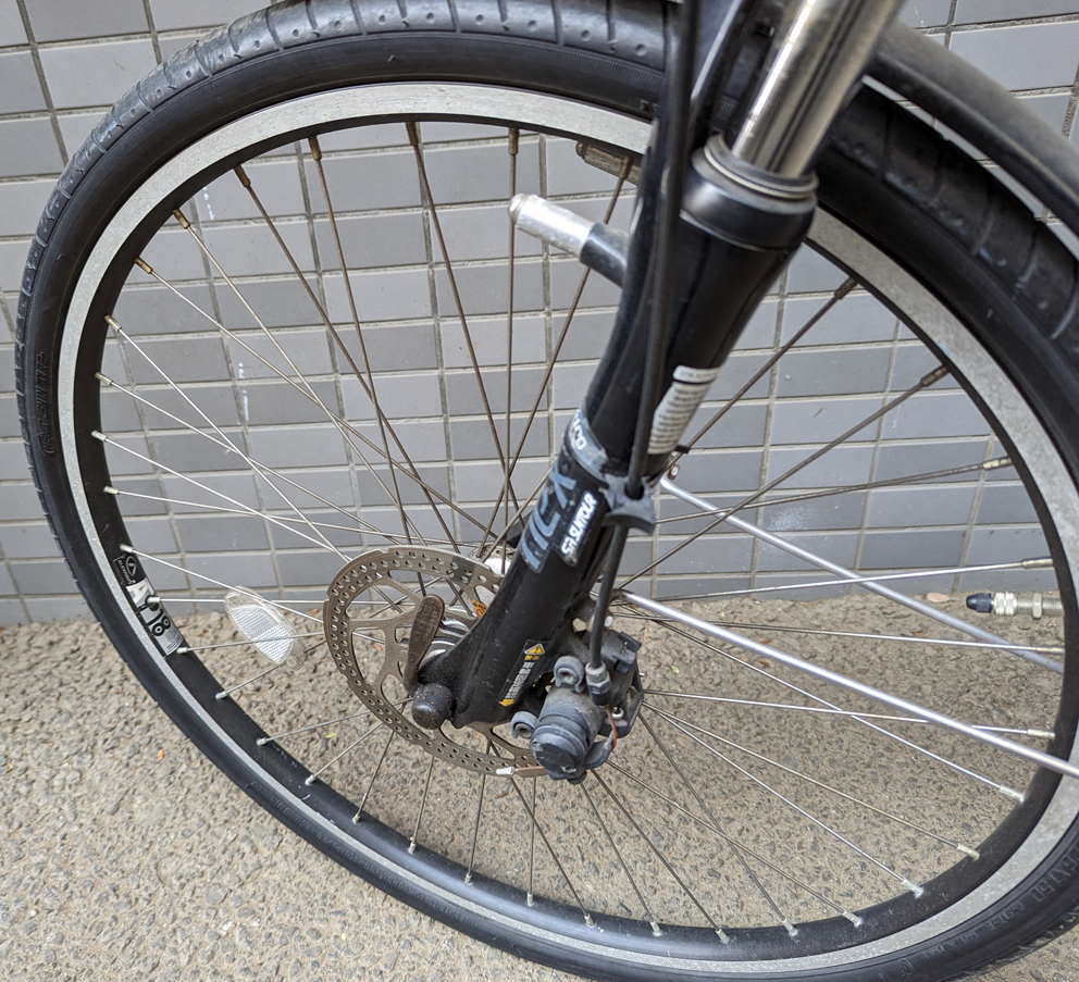 ヤマハ PAS　大容量リチウム8.1AH 26インチ 内装8段　スポーツタイプ　中古品_7