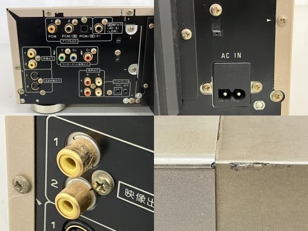 Pioneer パイオニア DVL-909 LD DVD プレーヤー 音響機材 映像機材