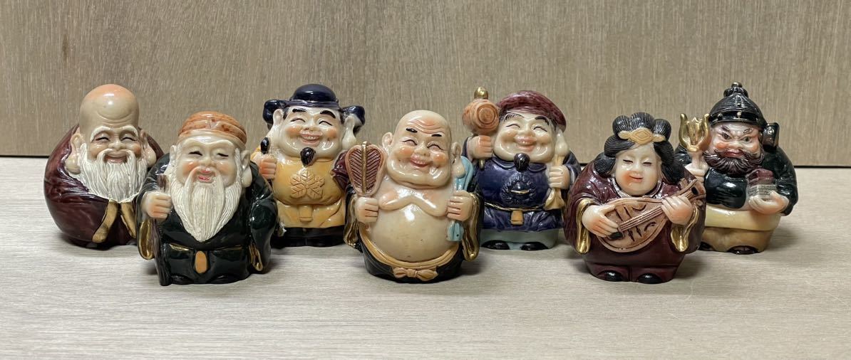 七福神の置物 縁起物 開運 高さ5.5cm 7体 【公式通販】