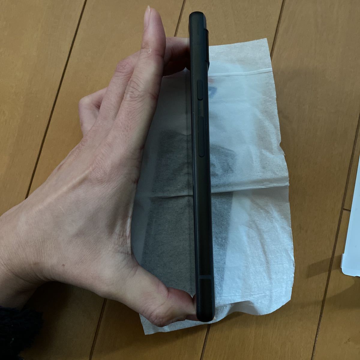 22.12.27購入 ほぼ未使用 Google Pixel 6a 128GB Charcoal GA02998 SIMフリー au利用制限◯_4