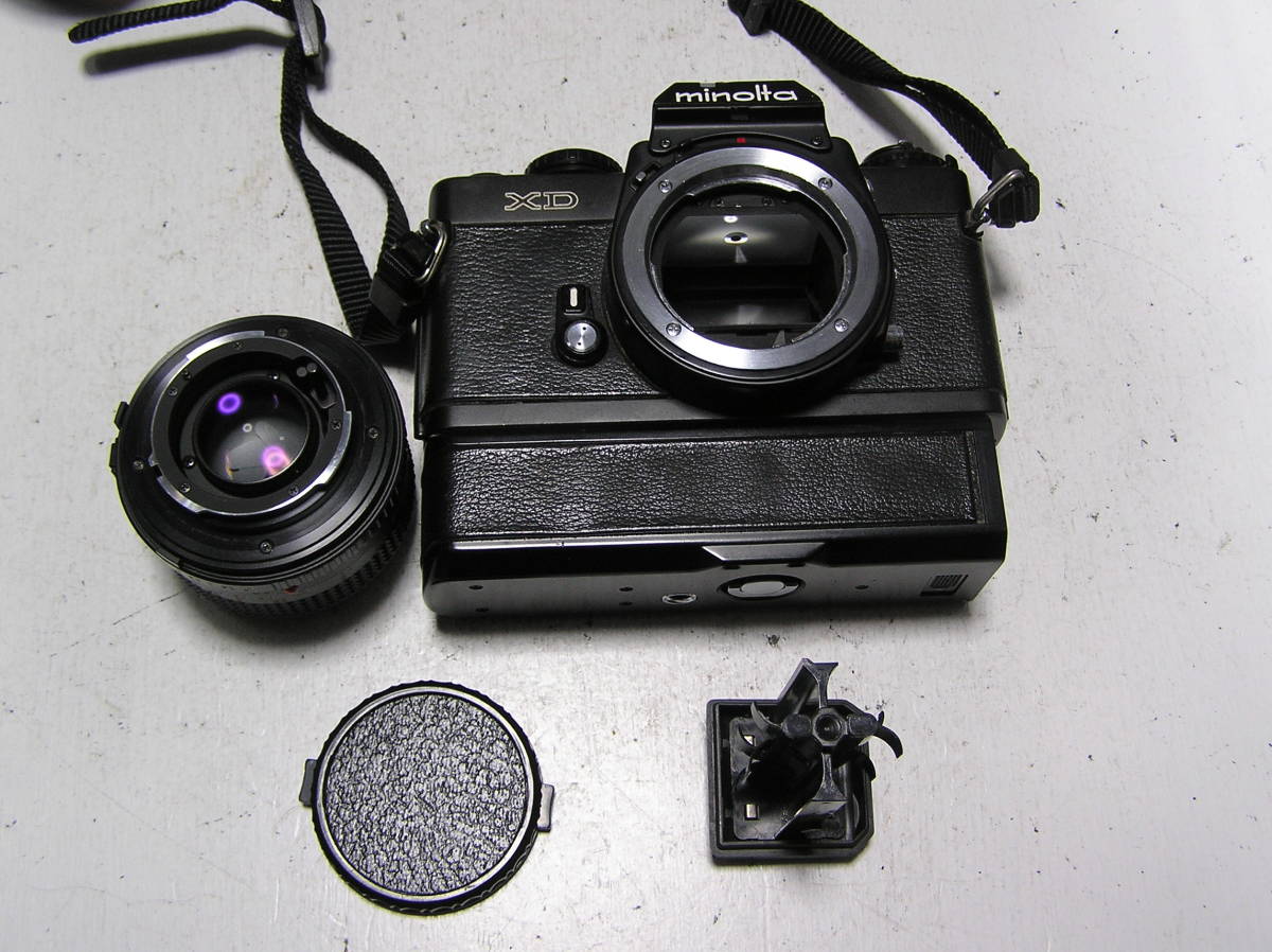 ミノルタ MINOLTA XD シルバー MD 50mm F⁄1.7 ミノルタ MINOLTA XD