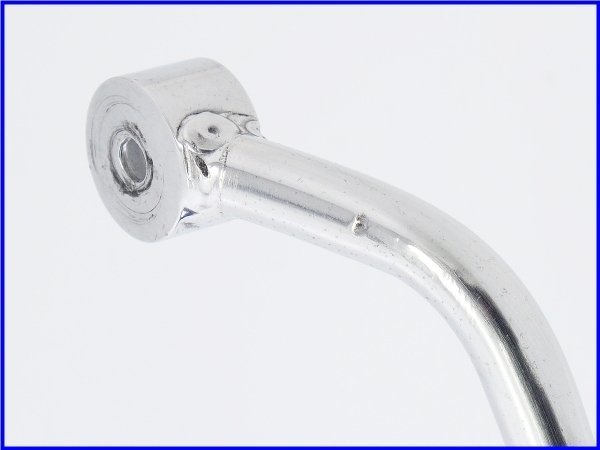 【S】良品♪アルミ サイレンサーステー♪220mm♪マフラーステー♪ZRX1100/ZRX1200R/ゼファー750/XJR1300/CB1300SF/X4/GSX1100Sカタナ♪ サイレンサーステー マフラーステー アルミ製 『S』良品♪ZRX1100 LBP サイレンサー