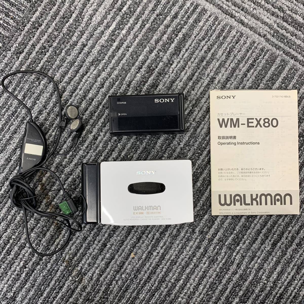 A2-hy）SONY WM-EX80 ウォークマン 現状品 ポータブルカセット