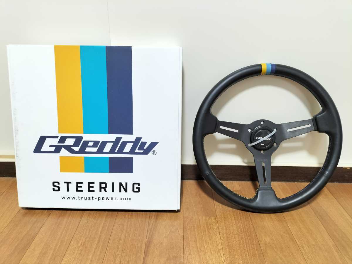 GReddy スポーツステアリング レザー | TRUST | GReddy トータル