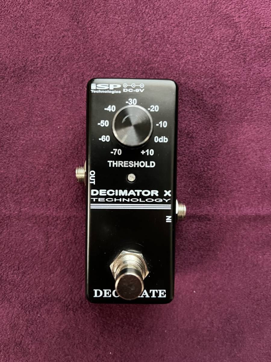 お買い得，安い ISP TECHNOLOGIES DECI-MATE MICRO DECIMATOR PEDAL