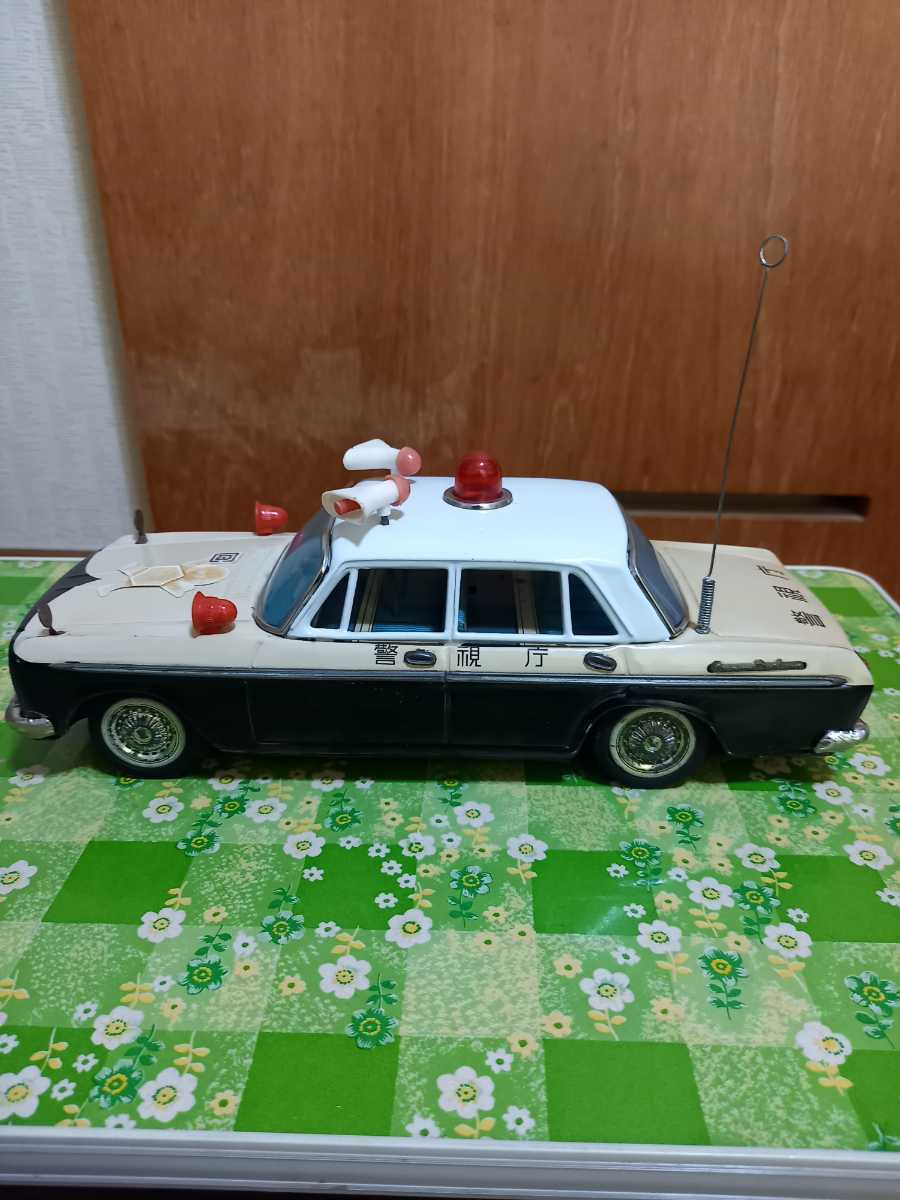 萬代屋 旧バンダイ クラウン パトカー ジャンク品 ☆1959年萬代屋
