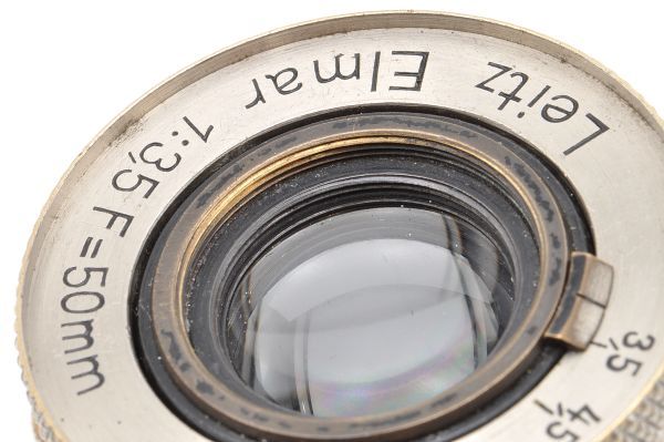 Leica Nickel Elmar 50mm F3.5 Feet 表記 ライカ ニッケル エルマー L