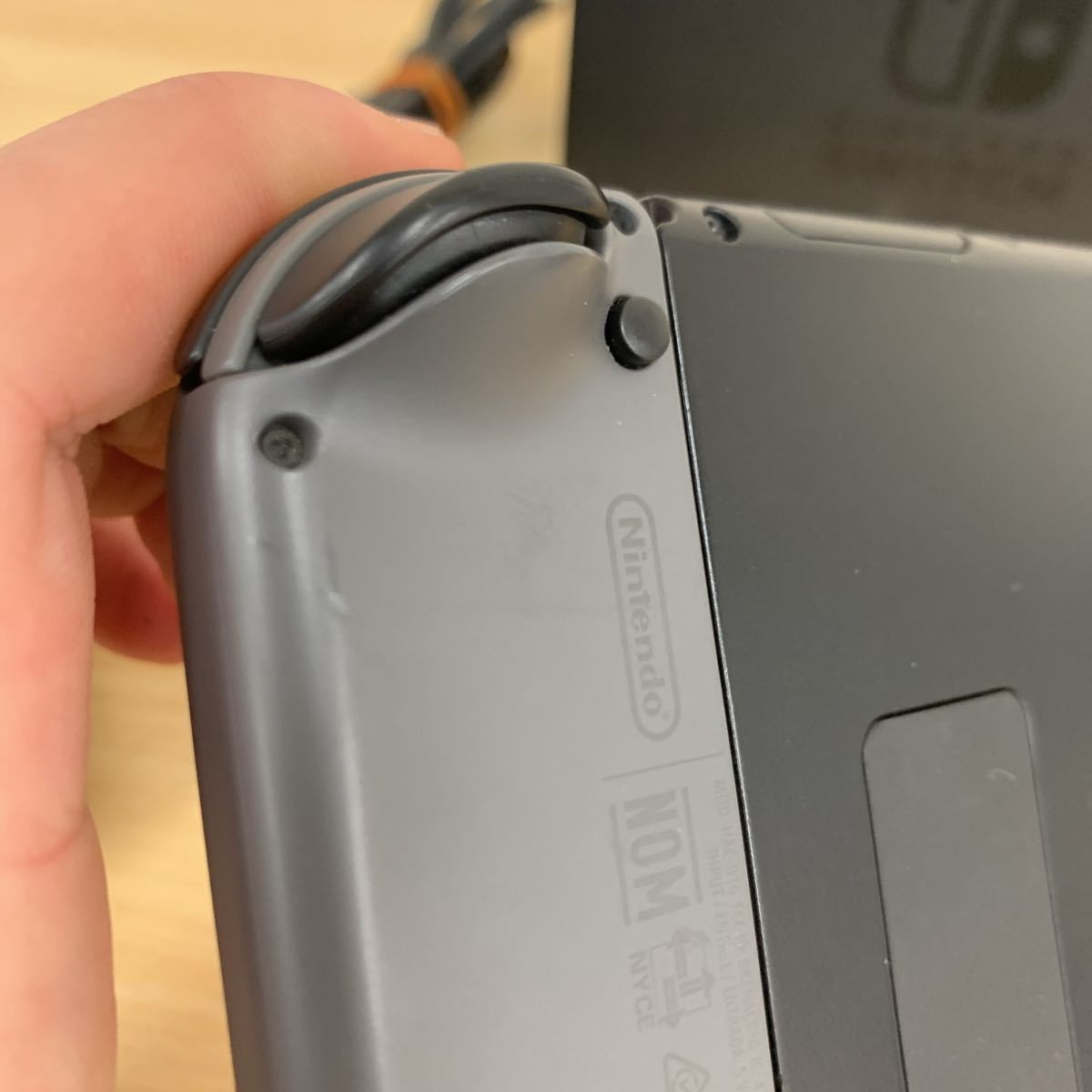 ニンテンドースイッチ 中古品 現状 Nintendo Switch グレー