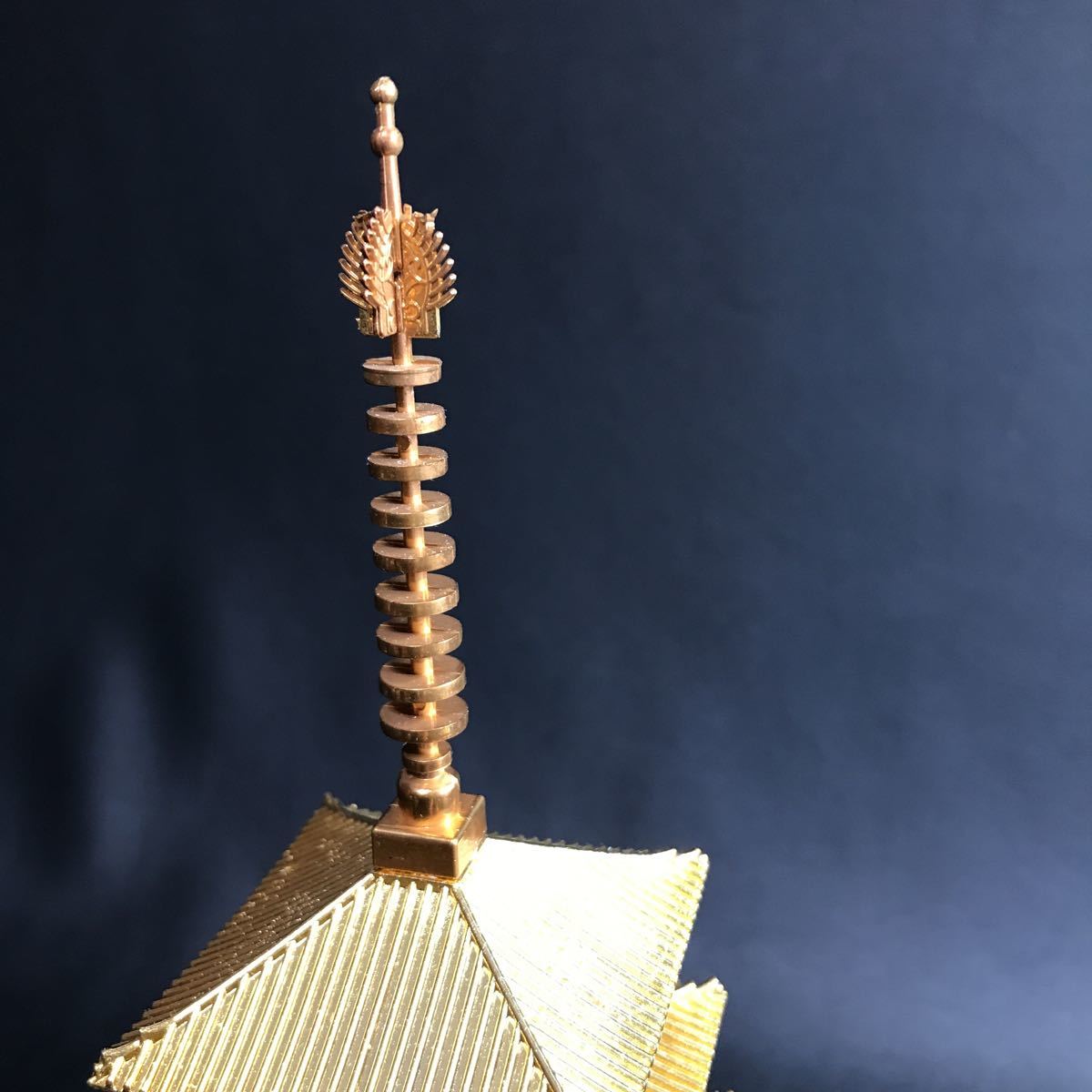○七重の塔 東大寺 置物 高さ約29cm 重さ約1.4kg 24KGP(和風)｜売買 