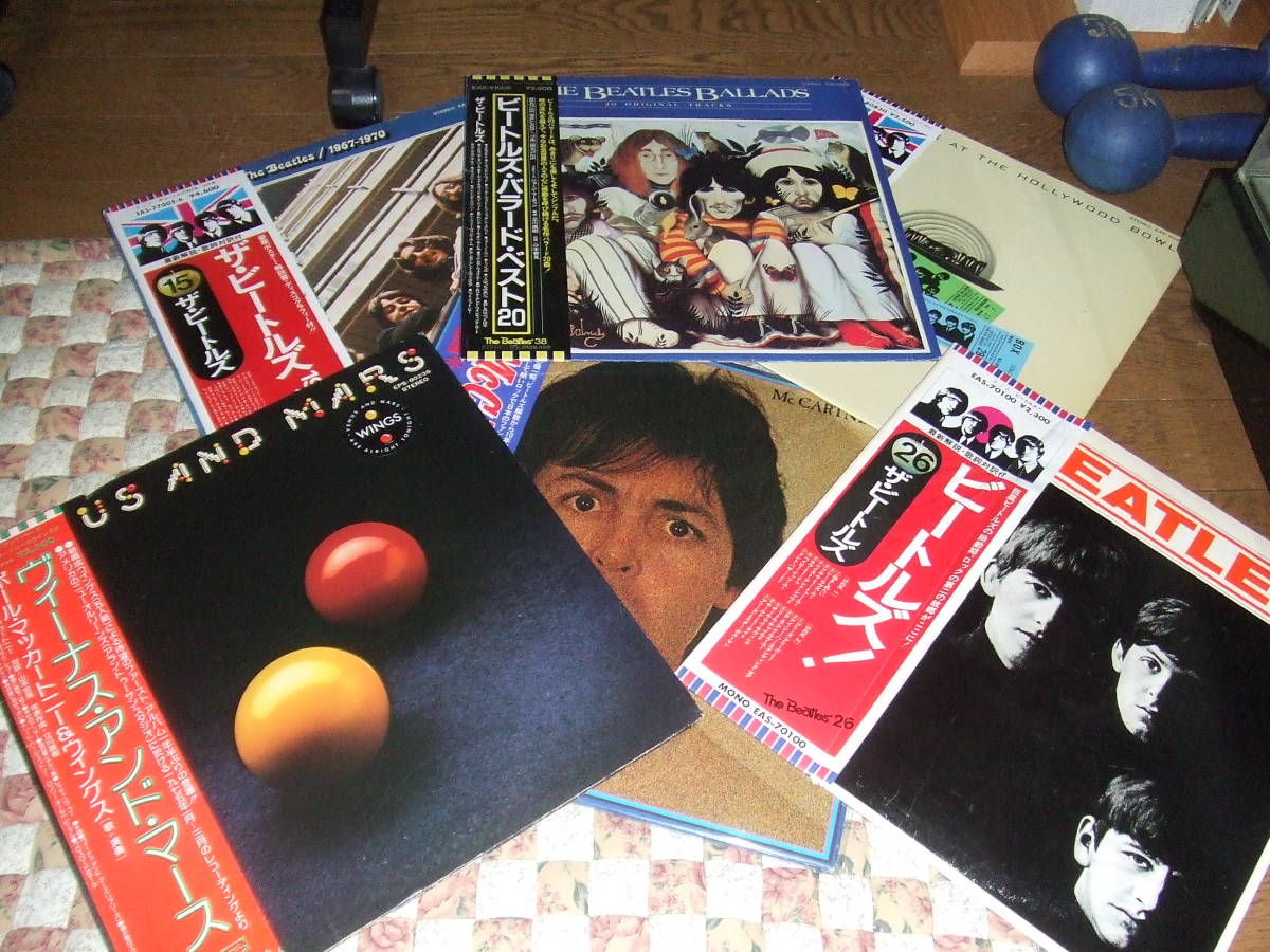 国内帯付きLP盤☆ビートルズ・ポールマッカートニー☆6枚セット