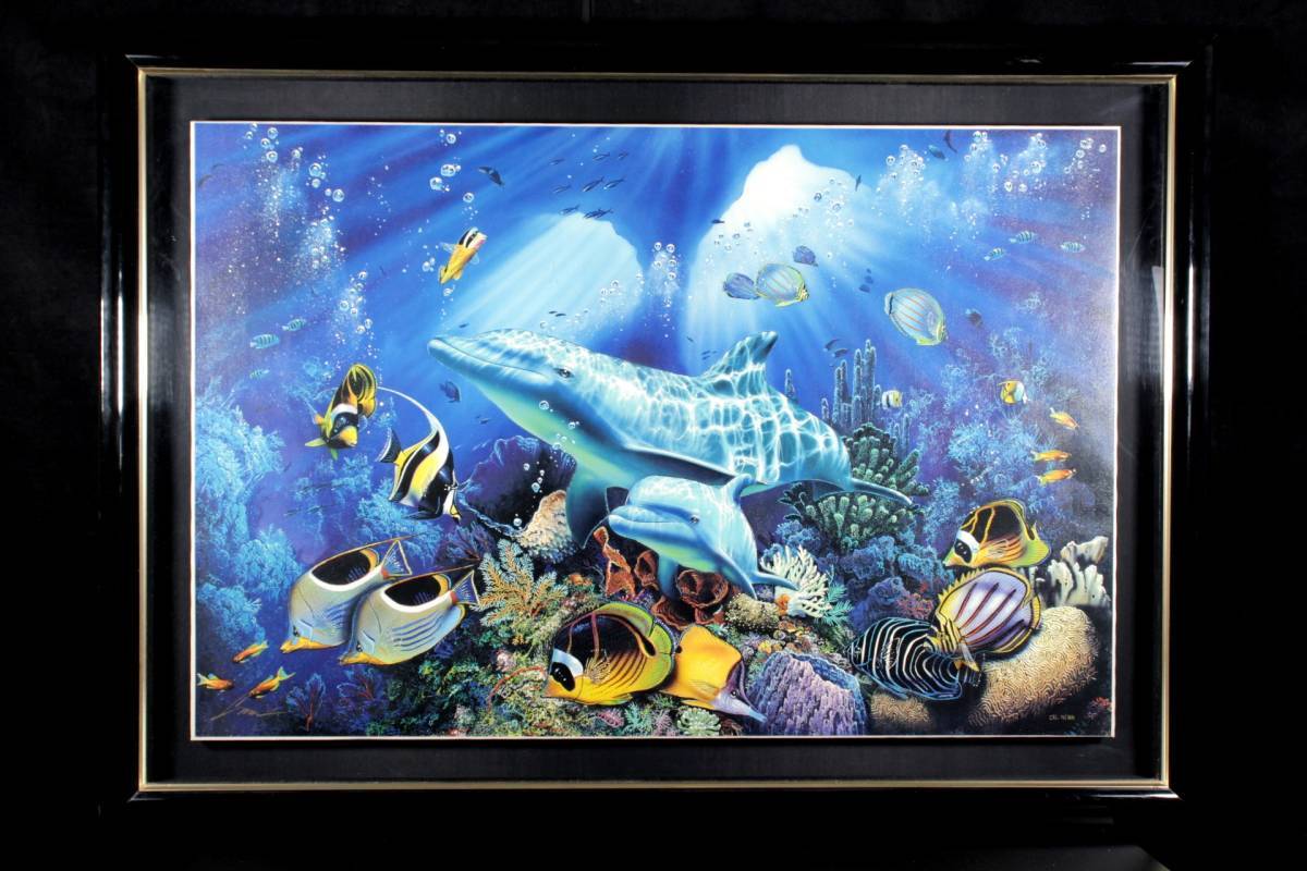 ◆錵◆ 真作保証 クリスチャン・ラッセン 「ミラクル・オブ・ライフ」 ミクストメディア CRL 111/300 T[R9]QO/23.2廻/SI/(240)_2