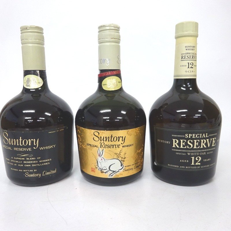 大阪府配送限定 サントリー スペシャルリザーブ 干支ラベル 卯年/12年