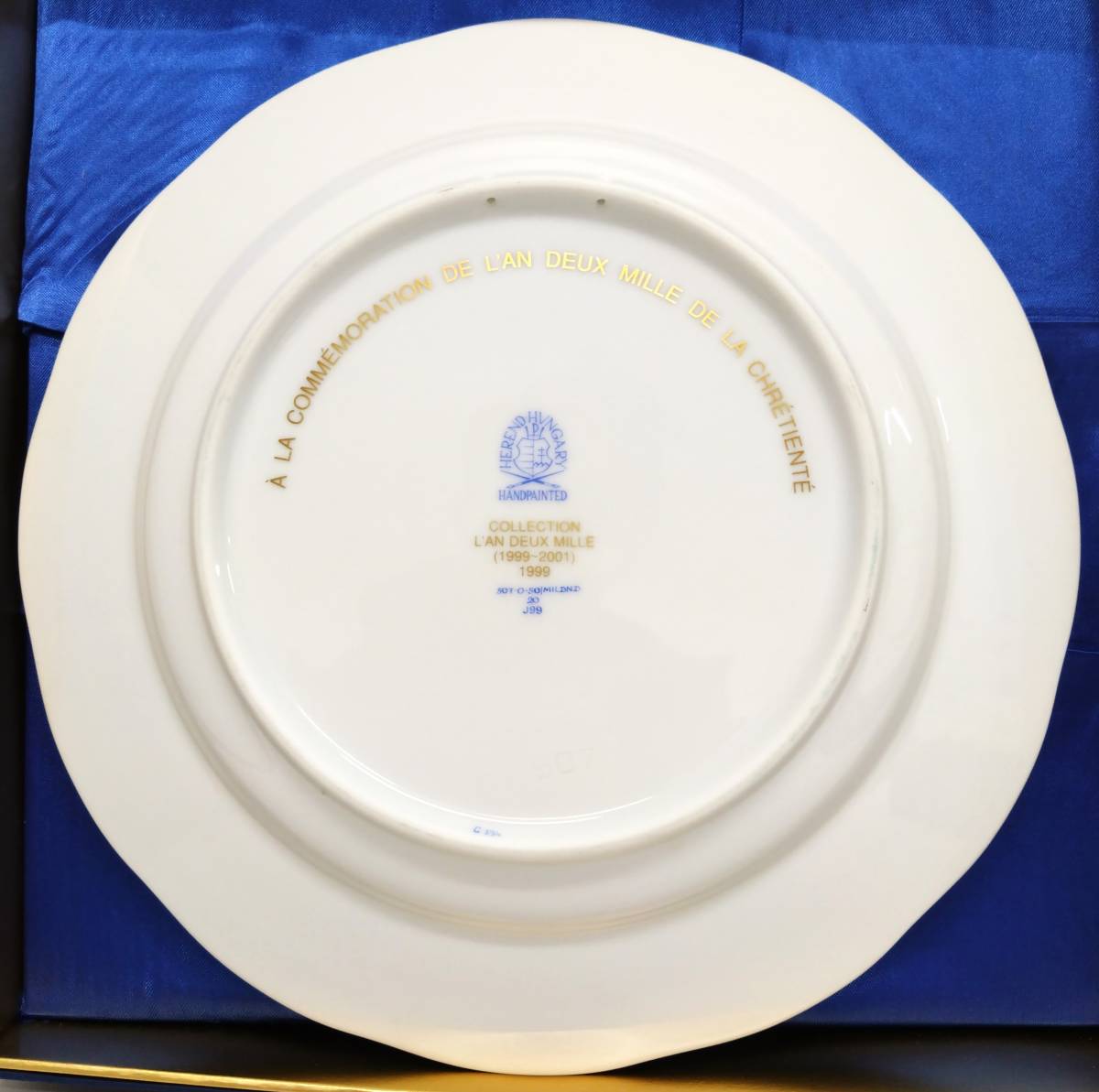 食器・キッチン用品 【希少】HEREND ヘレンドミレニアムプレート西暦