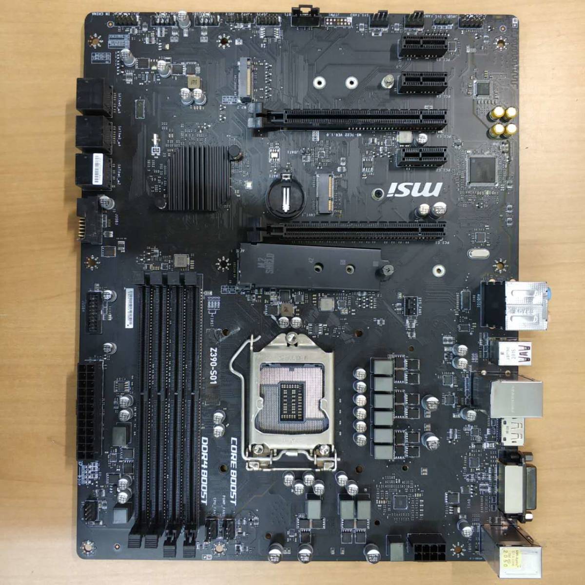 MSI Z390M-S01/ATXマザーボード/(LGA1151)INTEL第8，9世代CPU対応/PC 