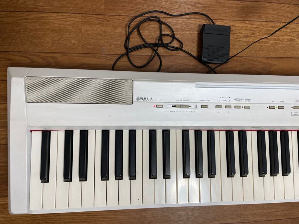 電子ピアノ ヤマハ YAMAHA P-105 Yahoo!オークション キーボード WH
