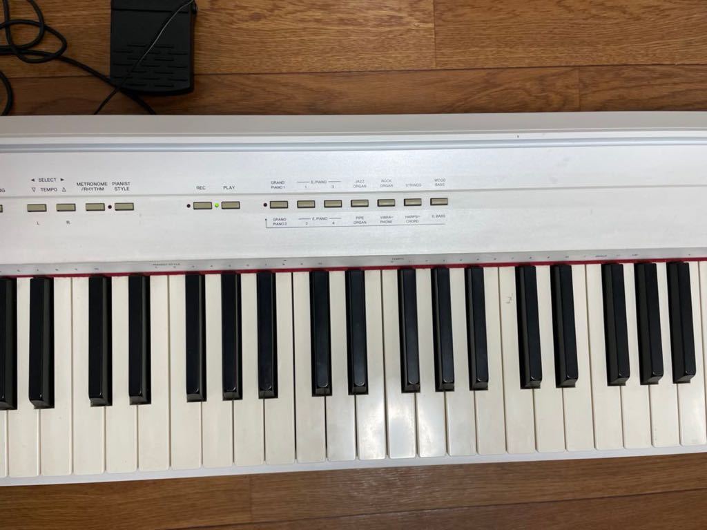 電子ピアノ ヤマハ YAMAHA P-105 Yahoo!オークション キーボード WH