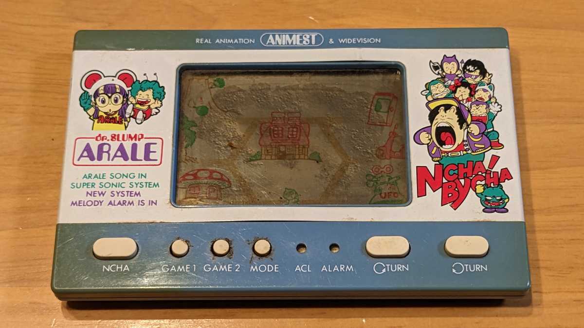 Dr.スランプアラレちゃん んちゃ！ばいちゃ ゲームウォッチ レトロ