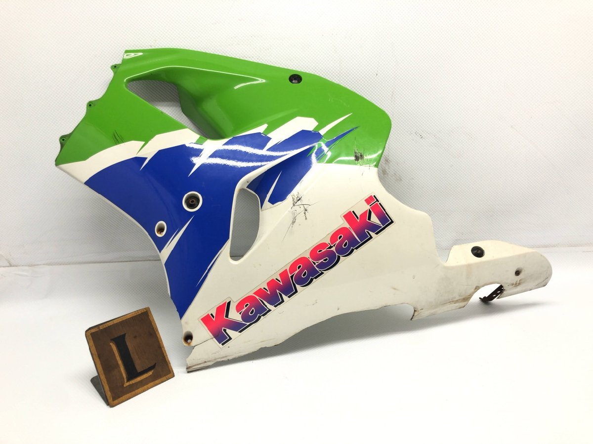 450【G】☆左 アンダーカウル ZXR750 ZX750J ☆カワサキ アンダー
