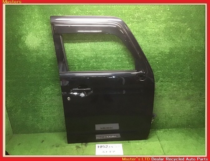 【送料無料】MK53S スペーシア 純正 右 フロント ドア ASSY ZJ3/黒 68001-79R00