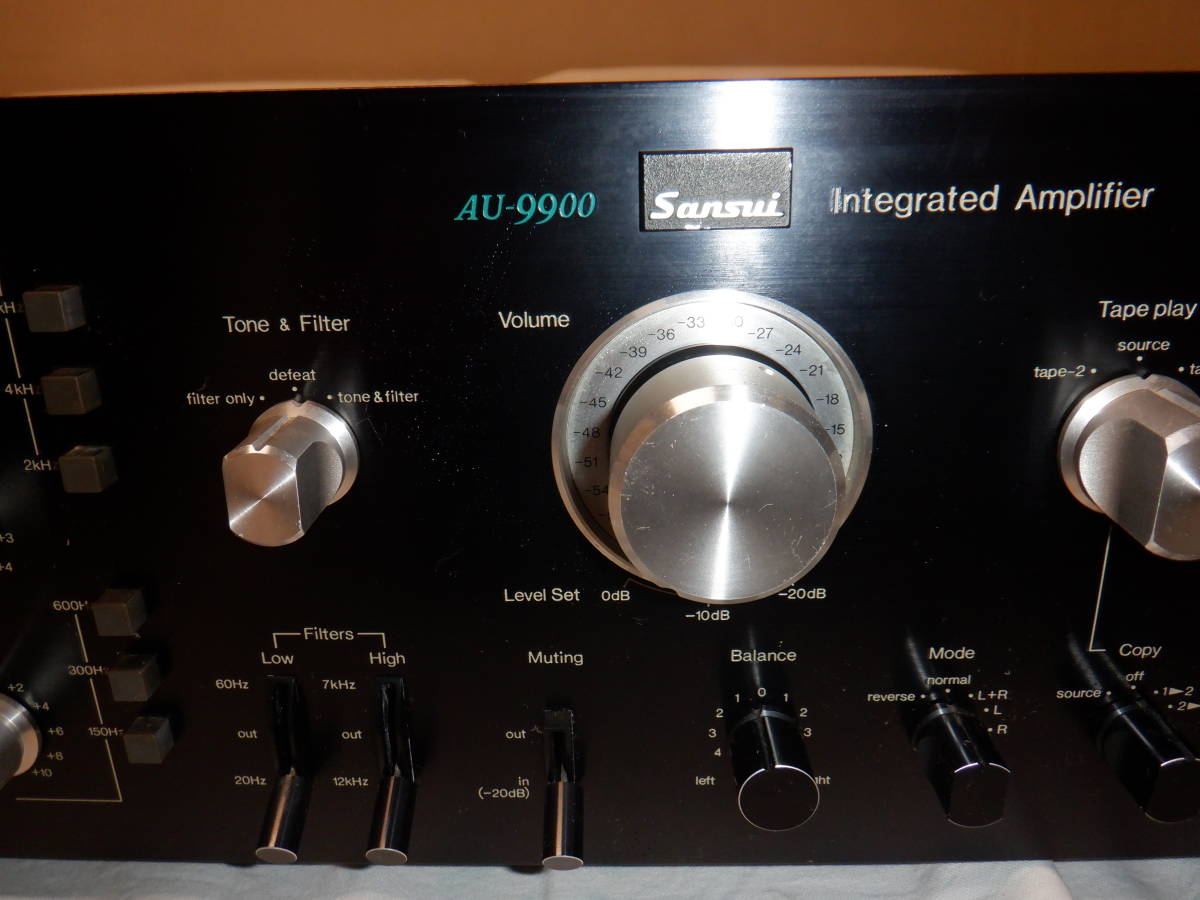 ジャンク】 通電OK SANSUI サンスイAU-9900 パーツ取り サンスイ