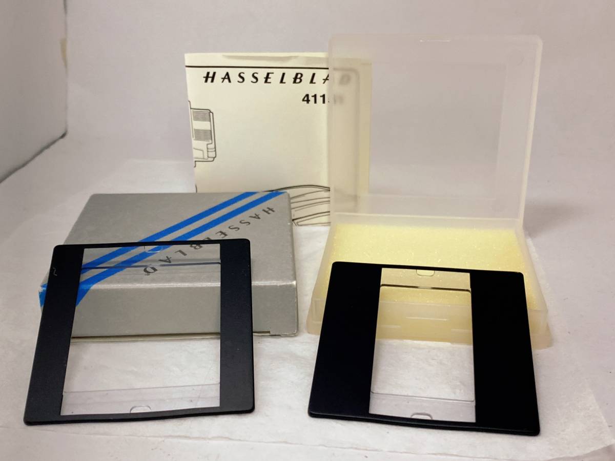 低価，100%新品 良品 ハッセルブラッド HASSELBLAD 41151 フォーマットマスク ① 元箱 取説付き 0215#0003 #4678(ハッセルブラッド)｜売買されたオークション情報、yahooの商品情報をアーカイブ公開 - オークファン 中判
