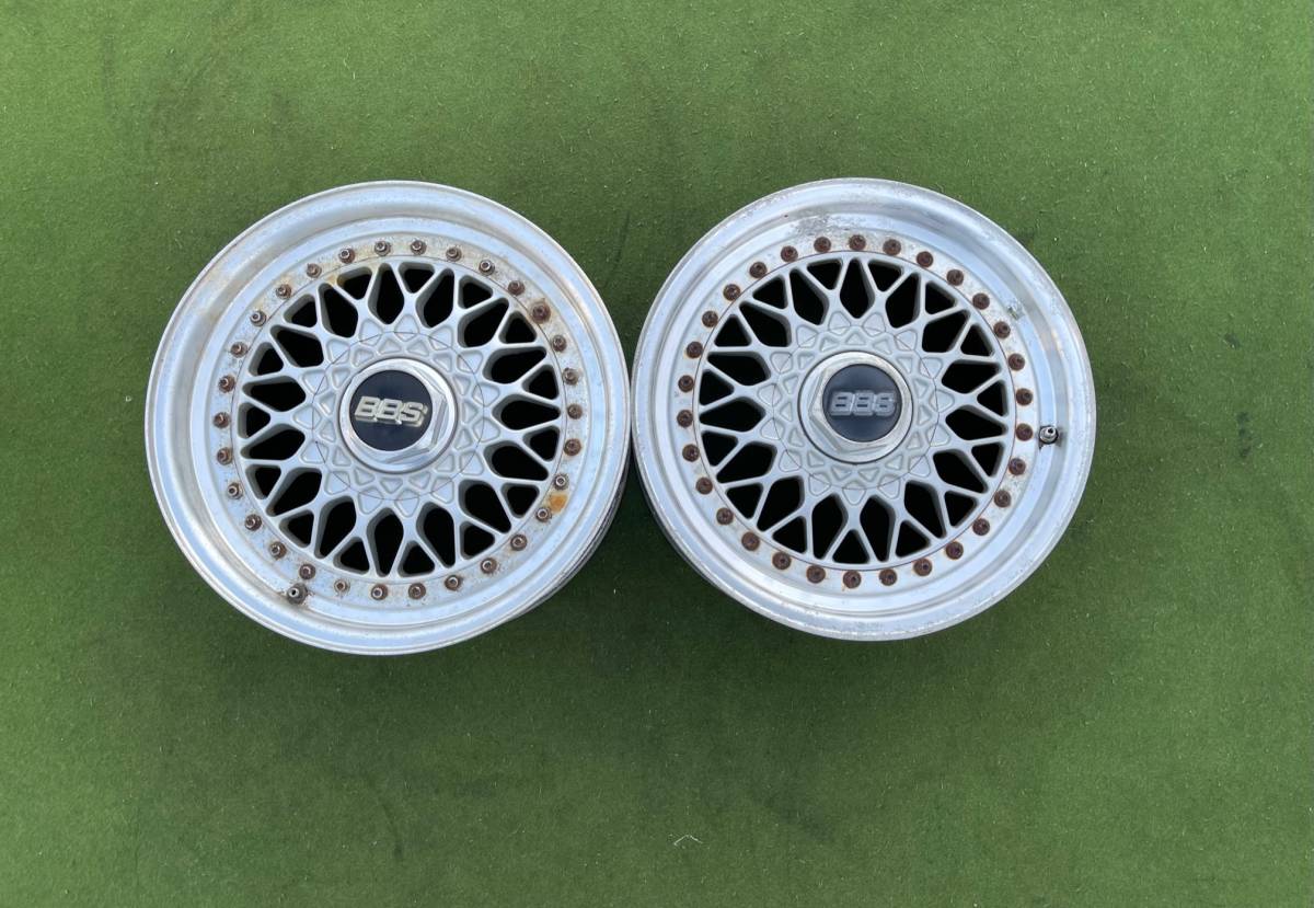 RS036 BBS 15インチ 旧車 +25 4H 7J×15 OFFSET:+25 PCD: