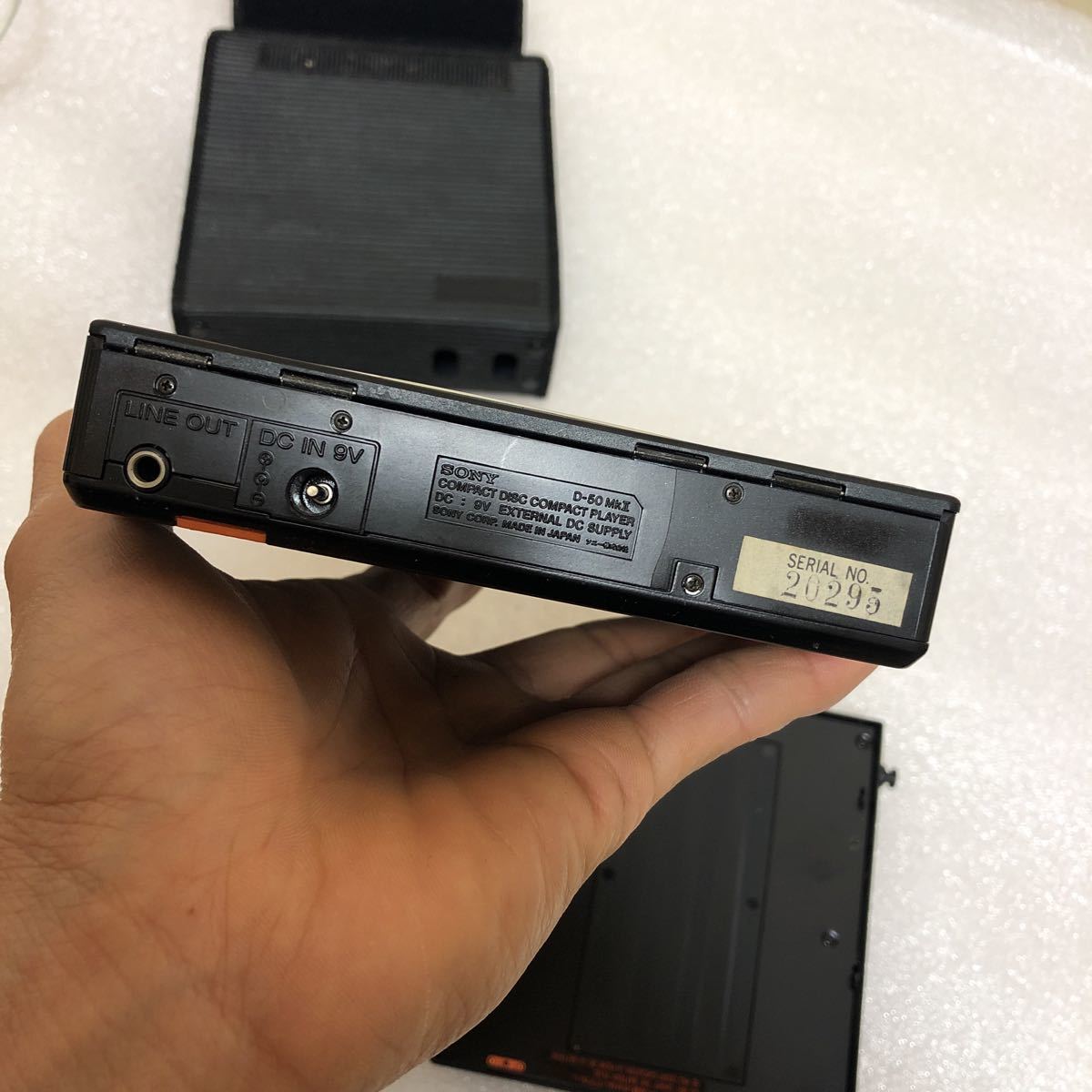 Discman D-50 SONY MkⅡ SONY⁄ソニー BP-200付属 sony discman D-50 mkII