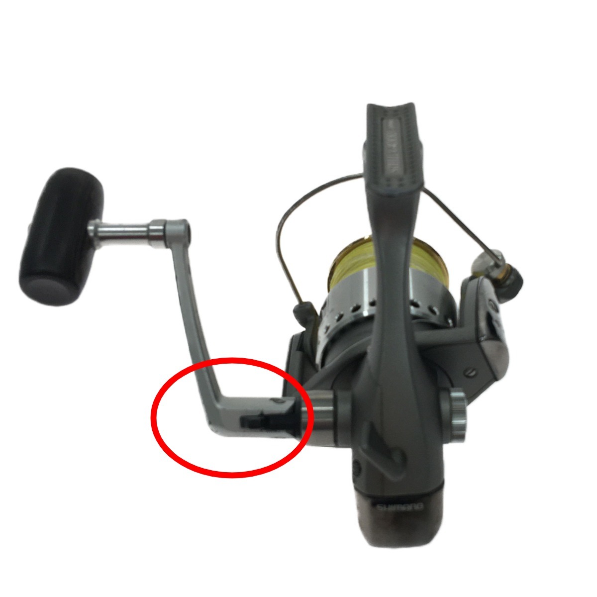 ▽▽ SHIMANO シマノ スピニングリール STELLA リールエッジ目立つ傷
