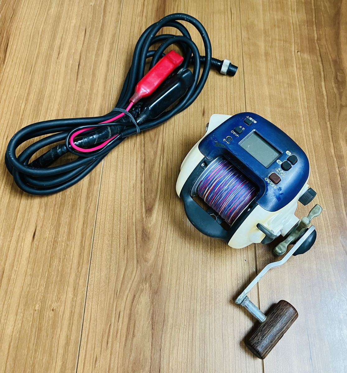 シマノ 電動丸3000EV 純正コード付 ジャンク品 SHIMANO 電動リール 現状品 部品取りに。