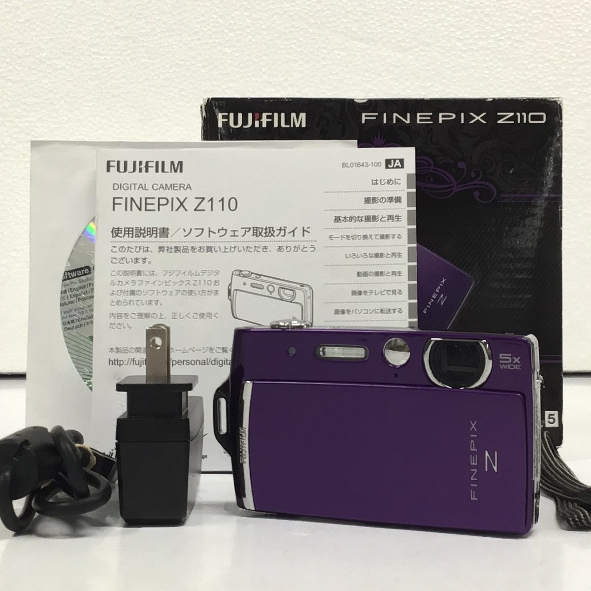 動作確認済】FUJIFILM 富士フイルム FinePix Z110 レトロ 動作確認済】FUJIFILM 富士フイルム FinePix Z110 レトロ