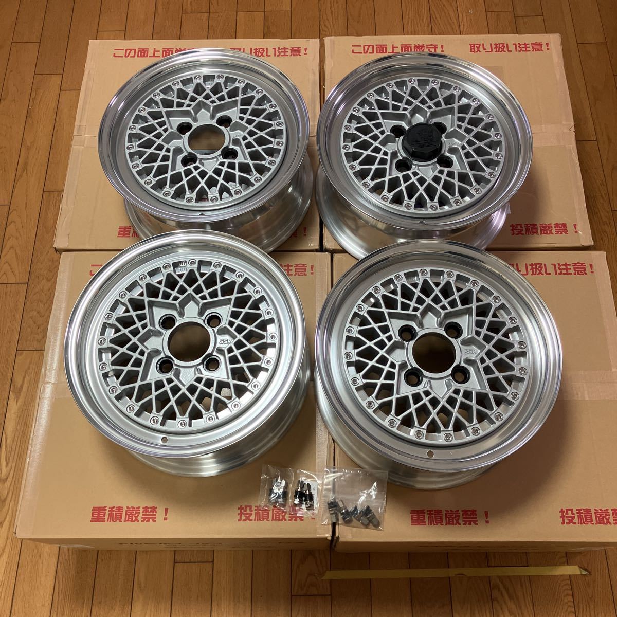 美品 SSR starformula 軽バンサイズ スピードスター 5.5j off+32 pcd100 4H 13インチ ハブ径約66mm フルオーバホール後未使用 当時物