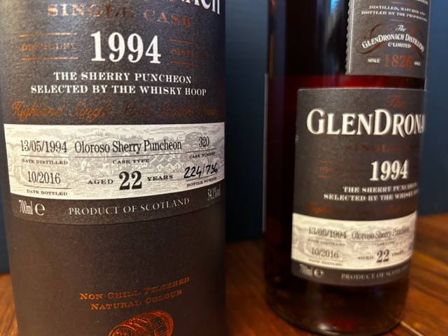 グレンドロナック1994年蒸留 22年 ザ・ウイスキーフープ 　GLENDRONACH 1994 22YRS THE WHISKY HOOP_2
