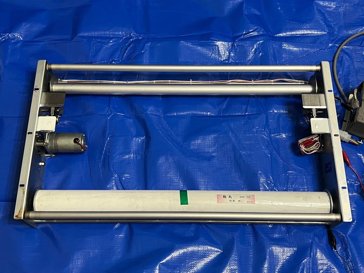 動作可能 改造品 京都市バス 烏丸営業所 側面方向幕 方向幕＆巻取機