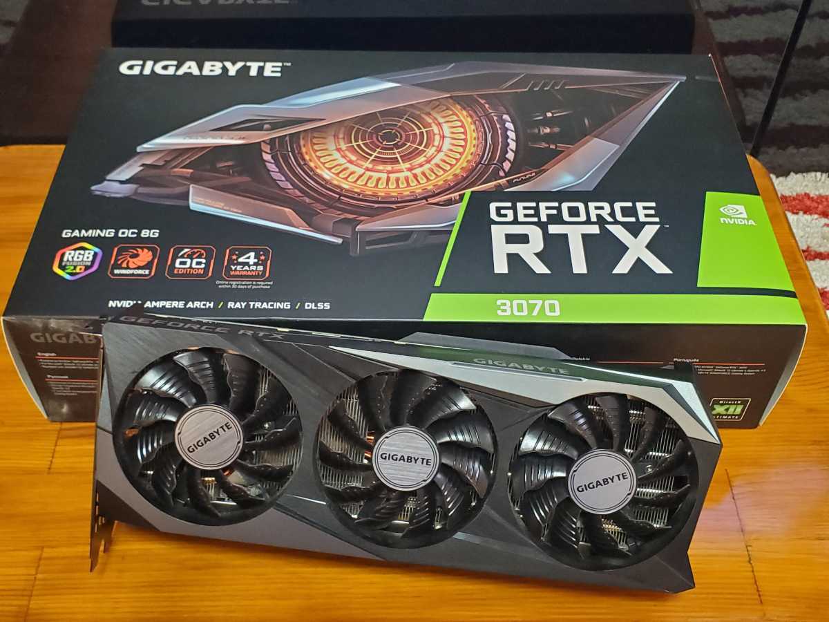 GIGABYTE GeForce RTX3070 GAMING OC 8GB / GV-N3070GAMING OC-8GD