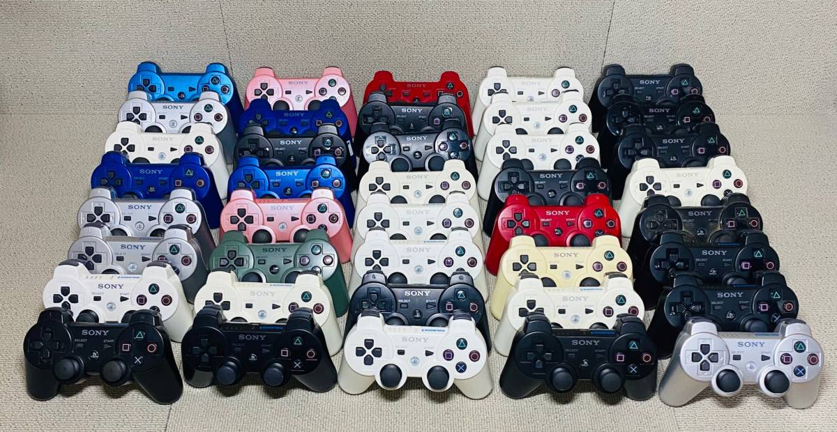 ジャンク Sony PS3 コントローラー まとめ 40台 dualshock3