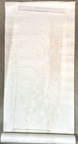 ☆楊柳青画店 中国 水印箋 3巻 梅 呉昌碩 66.5×130.5cm 書画紙 画仙紙 宣紙 書道具 書道紙 中国紙 時代 唐紙 20230219-6