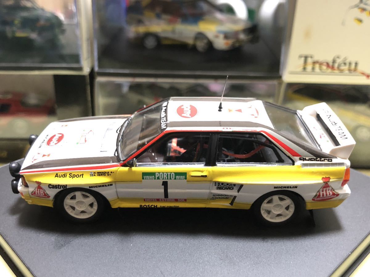 Rally Audi AUDI 1⁄43 TROFEU Diecast model cars Quattro QUATTRO | 0