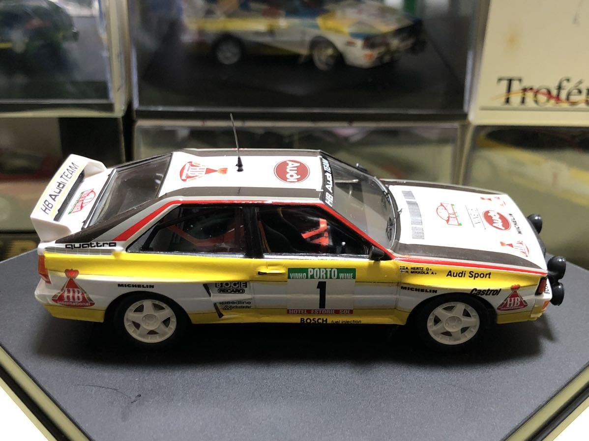 Rally Audi AUDI 1⁄43 TROFEU Diecast model cars Quattro QUATTRO | 0