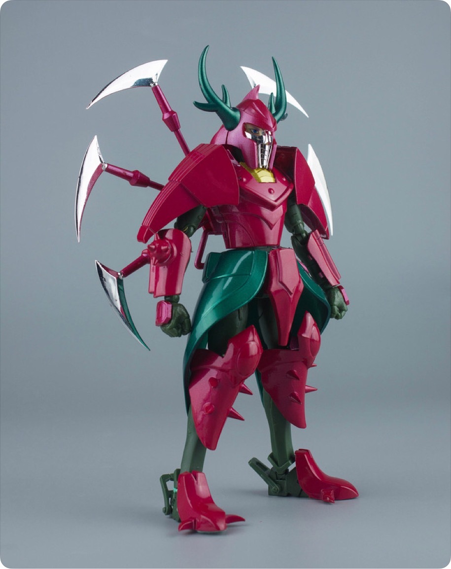 フィギュア 超弾可動 鎧伝サムライトルーパー 幻魔将 螺呪羅 ラジュラ