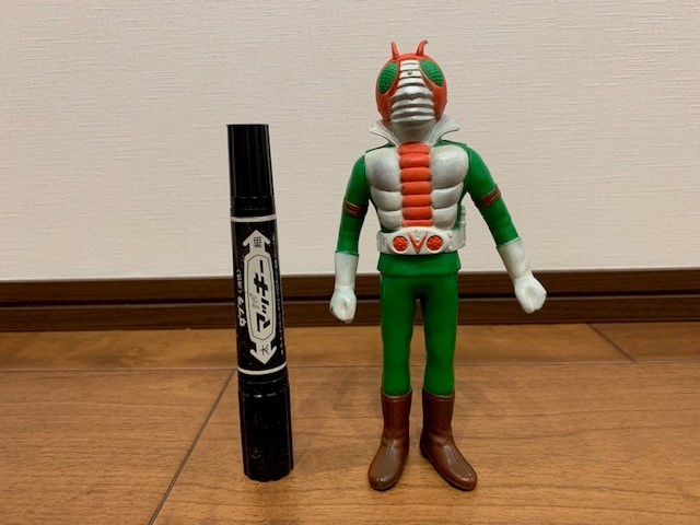 ポピー 仮面ライダー V3 ソフビ人形 石森プロ 毎日放送 東映 1973年