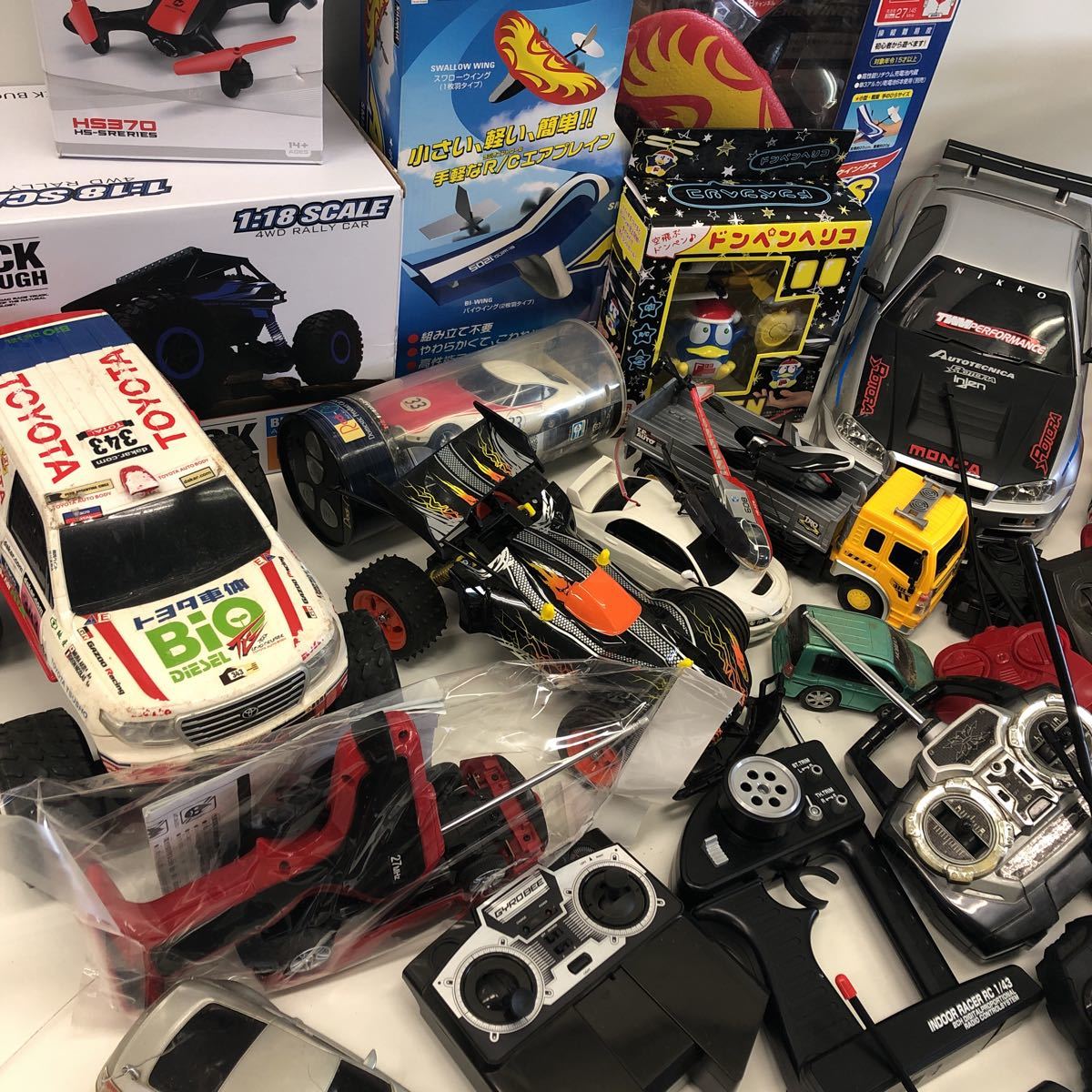ジャンク】ラジコン ヘリコプター スポーツカー おもちゃ 大量セット