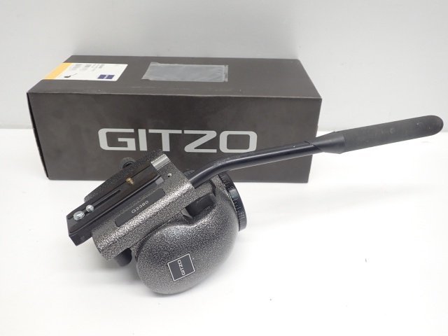 GITZO 雲台 フルードビデオ雲台 G2380 元箱付き ∩ 694CD-2