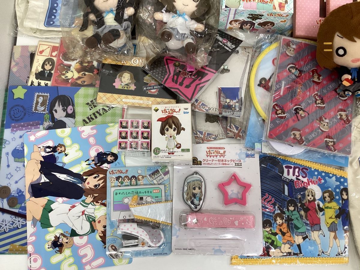 現状】けいおん! グッズ まとめ売り ぬいぐるみ キーホルダー クリア 